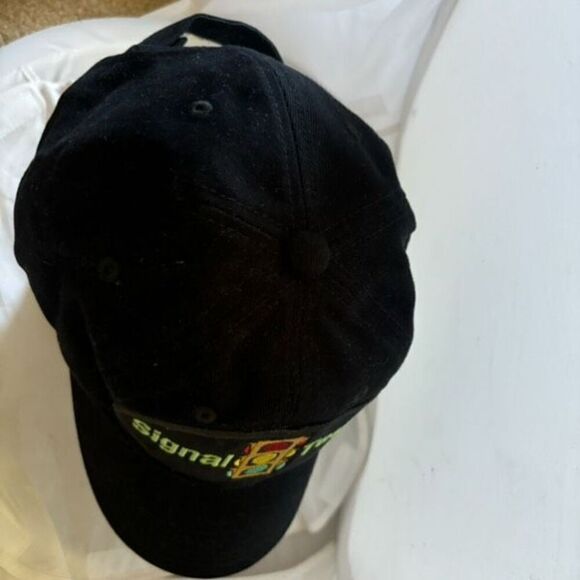 Signal Techie Port Authority Black Adjustable Ball Cap Hat *New* - Picture 6 of 8